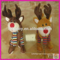 Plush and stuffed Christams reindeer toy